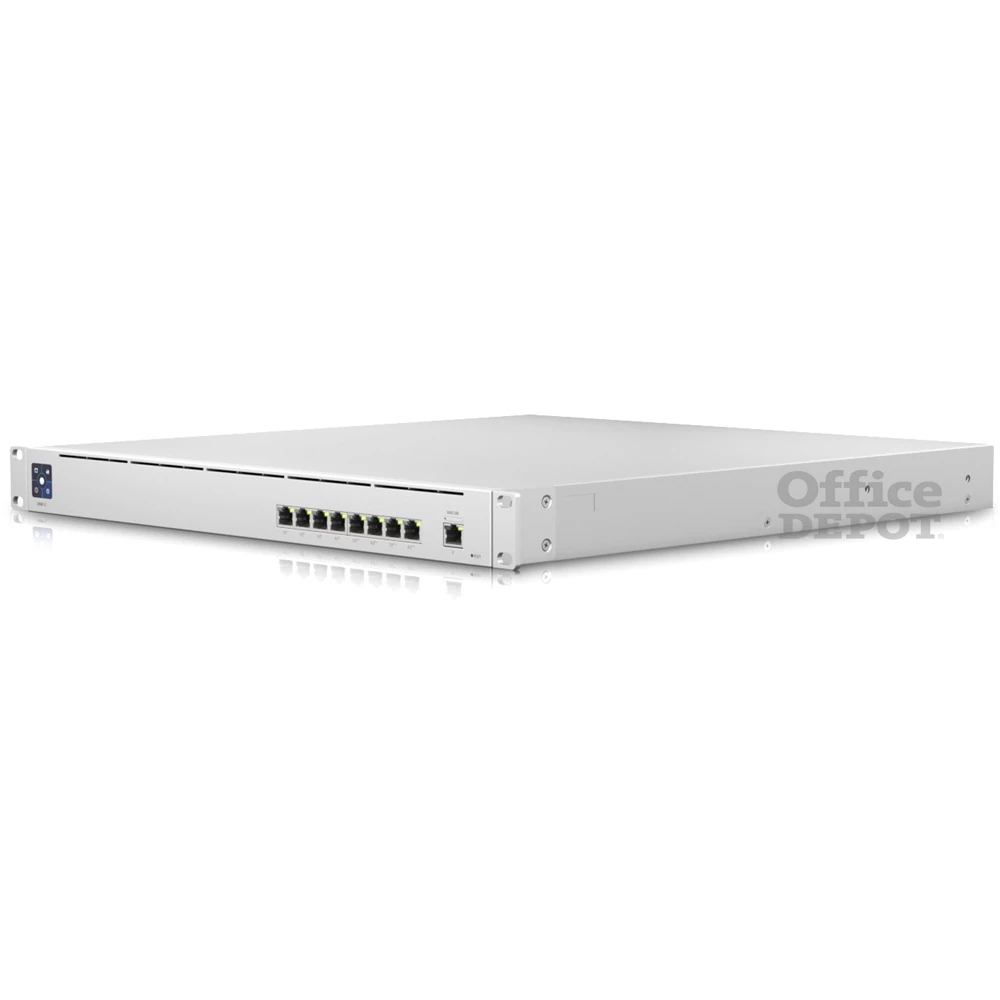 Ubiquiti USW-Mission-Critical 9xGbE LAN 4xPoE+ 4xPoE++ port switch beépített akkumulátorral