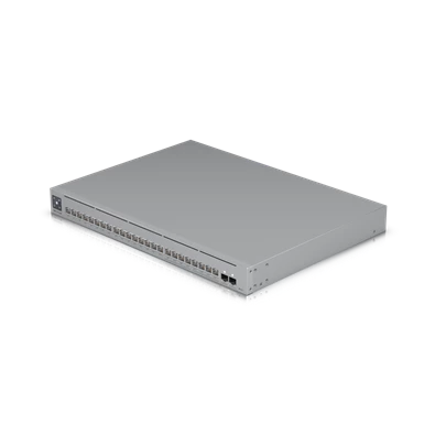 Ubiquiti USW-Pro-Max-24-PoE 16port GbE LAN PoE 8x2.5GbE Multi-Gigabit LAN PoE 2xSFP+ port L3 menedzselhető switch