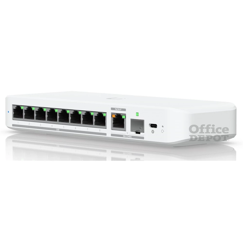 Ubiquiti USW-FLEX-2.5G-8 UniFi Flex 8x2.5GbE Multi-Gigabit LAN 1x SFP+ combo port Switch