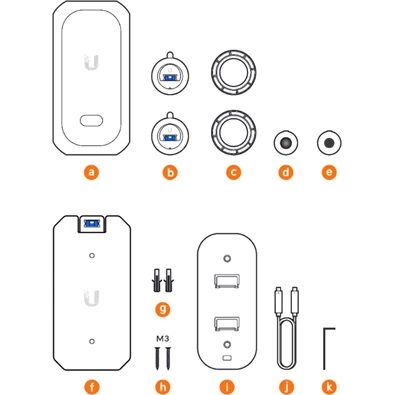 Ubiquiti UVC-AI-Theta UniFi Protect AI Theta 8MP/12MP 2x IP kamera + 1x USB-HUB szett Ubiquiti UVC-AI-Theta UniFi Protect AI Theta 8MP/12MP 2x IP kamera + 1x USB-HUB szett