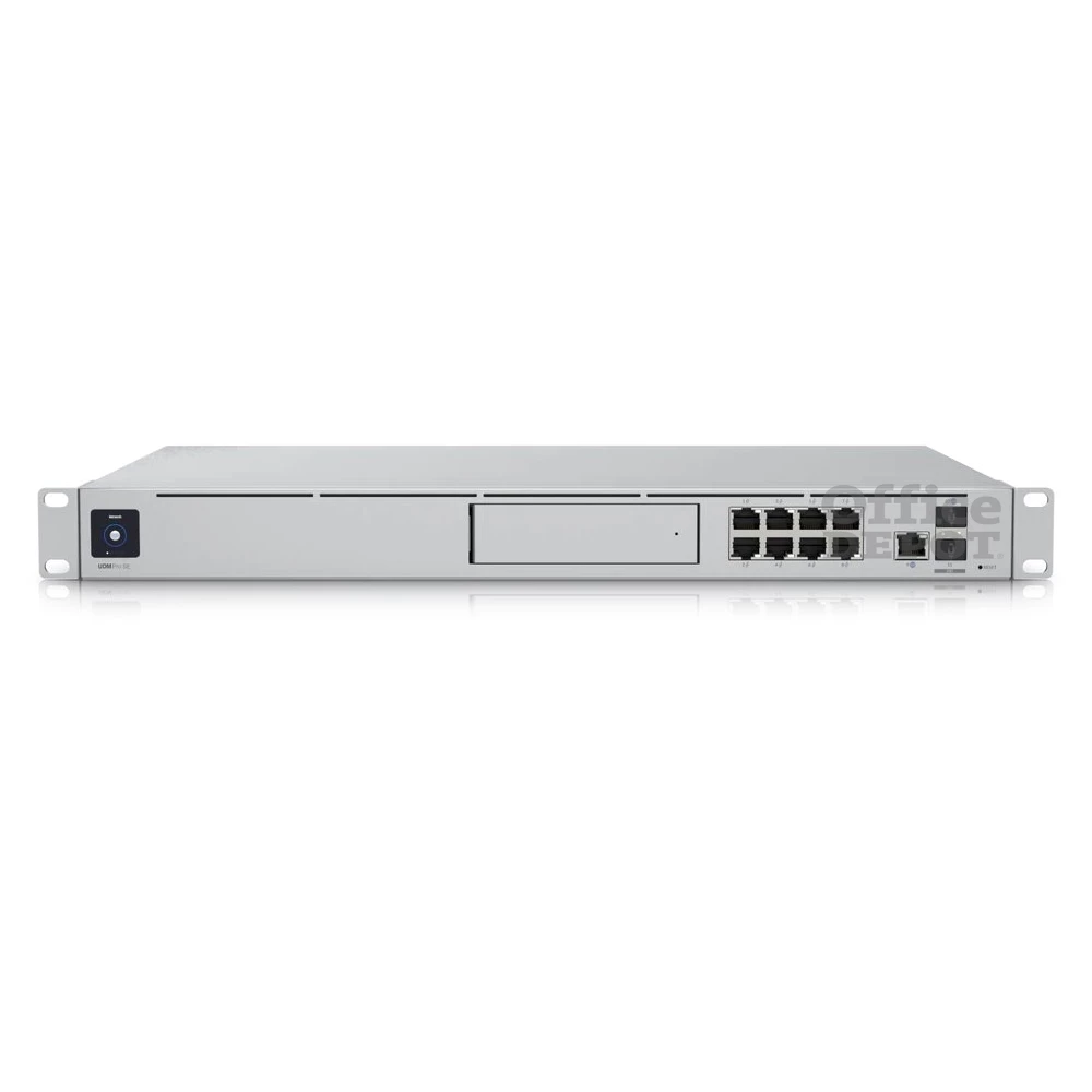 Ubiquiti UniFi Dream Machine SE 8xGbE PoE LAN 1xSFP 1xSFP+ 19" 1U (Switch, Tűzfal, Controller) hálózati eszköz