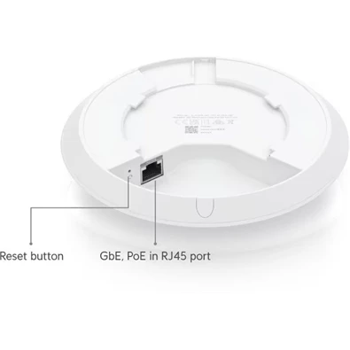 Ubiquiti UniFi U6+ 2x2 Wi-Fi 6 beltéri Access Point Ubiquiti UniFi U6+ 2x2 Wi-Fi 6 beltéri Access Point