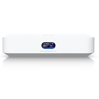 Ubiquiti UniFi UCG-Max 4x2.5 GbE LAN 1x2.5 Multi-Gigabit WAN port Security Cloud Gateway router Ubiquiti UniFi UCG-Max 4x2.5 GbE LAN 1x2.5 Multi-Gigabit WAN port Security Cloud Gateway router