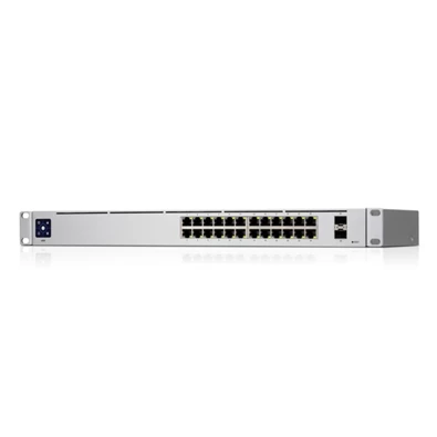 Ubiquiti UniFi USW-24 24port GbE LAN 2xGbE SFP port L2 menedzselhető switch Ubiquiti UniFi USW-24 24port GbE LAN 2xGbE SFP port L2 menedzselhető switch
