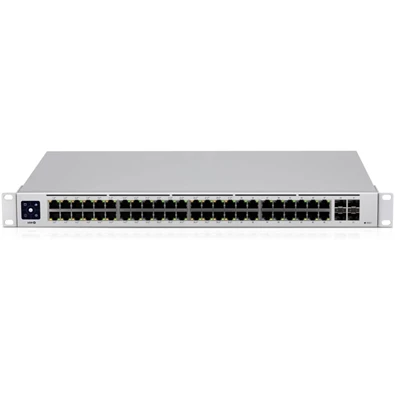 Ubiquiti UniFi USW-48-POE Gen2 48port GbE LAN 32x PoE+ 4xGbE SFP port L2 menedzselhető switch Ubiquiti UniFi USW-48-POE Gen2 48port GbE LAN 32x PoE+ 4xGbE SFP port L2 menedzselhető switch