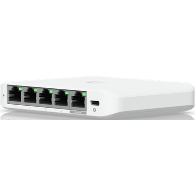 Ubiquiti UniFi USW-Flex-2.5G-5 Flex Mini 2.5G 5x2.5GbE Multi-Giga LAN port Switch Ubiquiti UniFi USW-Flex-2.5G-5 Flex Mini 2.5G 5x2.5GbE Multi-Giga LAN port Switch