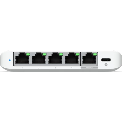 Ubiquiti UniFi USW-Flex-2.5G-5 Flex Mini 2.5G 5x2.5GbE Multi-Giga LAN port Switch Ubiquiti UniFi USW-Flex-2.5G-5 Flex Mini 2.5G 5x2.5GbE Multi-Giga LAN port Switch