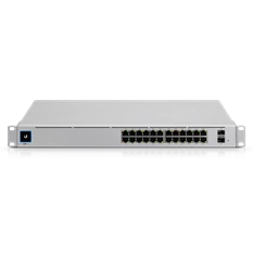 Ubiquiti UniFi USW-PRO-24-POE Gen2 24port GbE LAN 16xPoE+ 8xPoE++ 2xSFP+ port L3 menedzselhető switch Ubiquiti UniFi USW-PRO-24-POE Gen2 24port GbE LAN 16xPoE+ 8xPoE++ 2xSFP+ port L3 menedzselhető switch