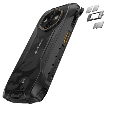 Ulefone RugKing 4 Pro 8/256GB DualSIM kártyafüggetlen okostelefon - fekete (Android)