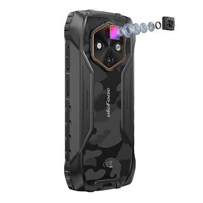 Ulefone RugKing 4 Pro 8/256GB DualSIM kártyafüggetlen okostelefon - fekete (Android)