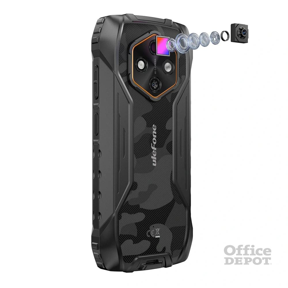 Ulefone RugKing 4 Pro 8/256GB DualSIM kártyafüggetlen okostelefon - fekete (Android)