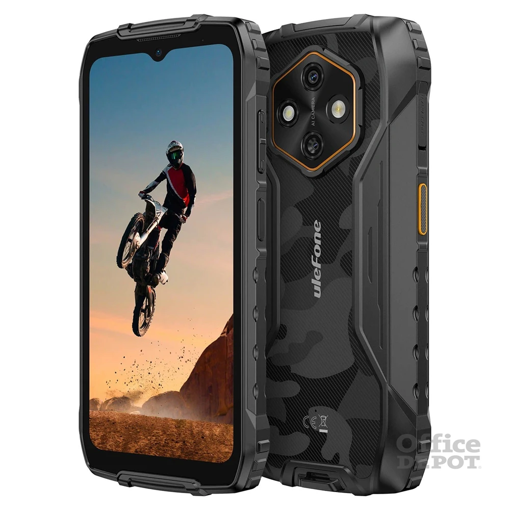 Ulefone RugKing 4 Pro 8/256GB DualSIM kártyafüggetlen okostelefon - fekete (Android)