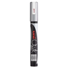 Uni Chalk PWE-5M ezüst folyékony krétafilc Uni Chalk PWE-5M ezüst folyékony krétafilc