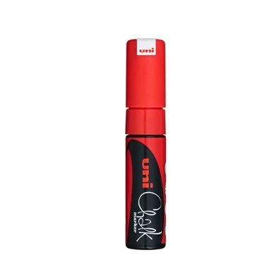 Uni Chalk PWE-8K piros folyékony krétafilc Uni Chalk PWE-8K piros folyékony krétafilc