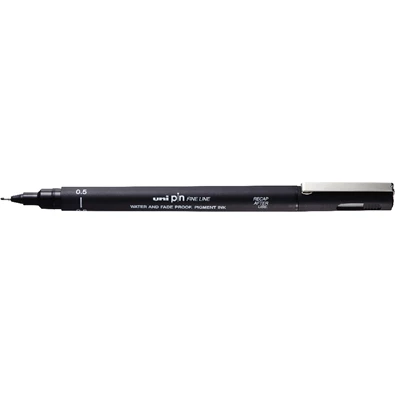 Uni PIN 0,5 mm fekete rajzmarker Uni PIN 0,5 mm fekete rajzmarker