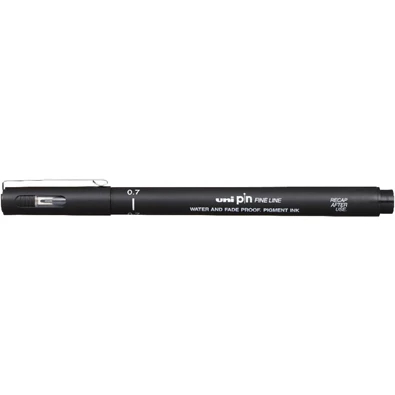 Uni PIN 0,7 mm fekete rajzmarker Uni PIN 0,7 mm fekete rajzmarker