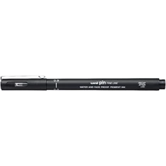 Uni PIN 0,9 mm fekete rajzmarker Uni PIN 0,9 mm fekete rajzmarker