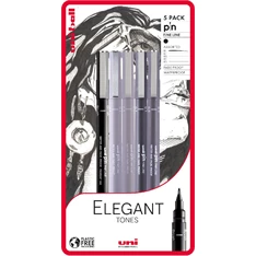 Uni PIN Elegant Tones 5db/csomag rajzmarker készlet Uni PIN Elegant Tones 5db/csomag rajzmarker készlet
