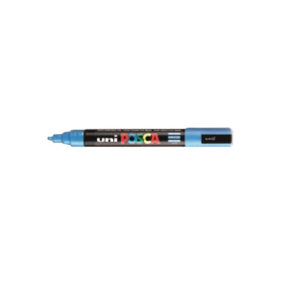 Uni POSCA PC-5M világoskék marker Uni POSCA PC-5M világoskék marker