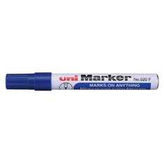 Uni 520 alkoholos kék marker Uni 520 alkoholos kék marker