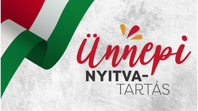 Ünnepi nyitvatartás