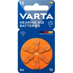 VARTA 24606101416 13 hallókészülék elem 6db/bliszter VARTA 24606101416 13 hallókészülék elem 6db/bliszter