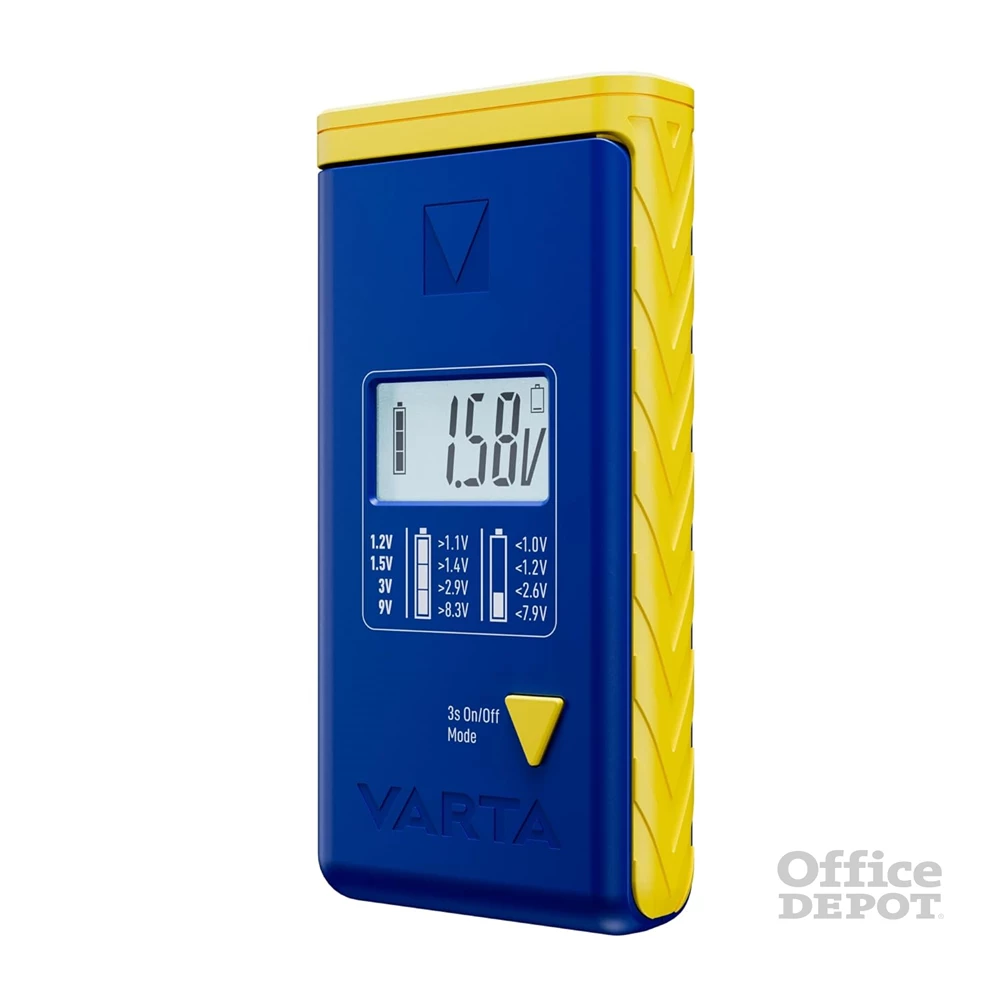 VARTA 893101111 LCD Elem- akku- gombcella teszter