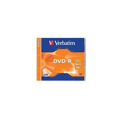 VERBATIM DVDV-16 DVD-R normál tokos DVD lemez VERBATIM DVDV-16 DVD-R normál tokos DVD lemez