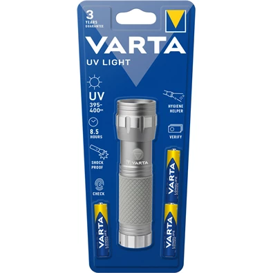 Varta 15638101421 UV LIGHT 3AAA bankjegy-vizsgáló elemlámpa Varta 15638101421 UV LIGHT 3AAA bankjegy-vizsgáló elemlámpa