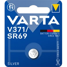 Varta 371101401 V371 ezüst gombelem Varta 371101401 V371 ezüst gombelem