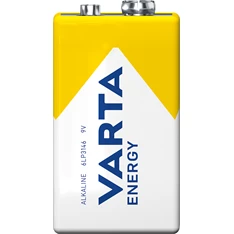 Varta 4122229411 Energy 9V (6RL61) alkáli elem 1db/bliszter Varta 4122229411 Energy 9V (6RL61) alkáli elem 1db/bliszter