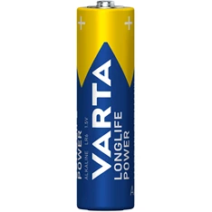 Varta 4906121412 Longlife Power AA (LR6) alkáli ceruza elem 2db/bliszter Varta 4906121412 Longlife Power AA (LR6) alkáli ceruza elem 2db/bliszter