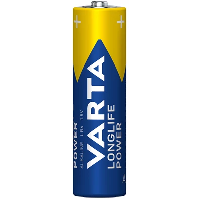 Varta 4906121412 Longlife Power AA (LR6) alkáli ceruza elem 2db/bliszter Varta 4906121412 Longlife Power AA (LR6) alkáli ceruza elem 2db/bliszter