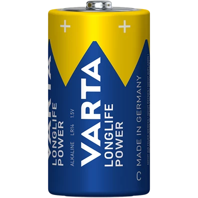 VARTA 4914121422 Longlife Power C (LR14) baby elem 2db/csomag (műanyagmentes csomagolás)