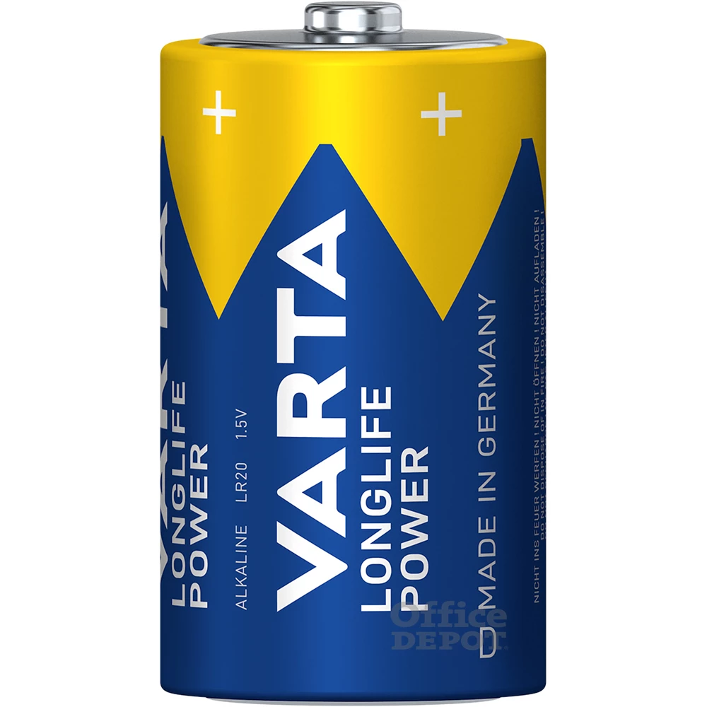 Varta 4920121412 Longlife Power D (LR20) alkáli góliát elem 2db/bliszter