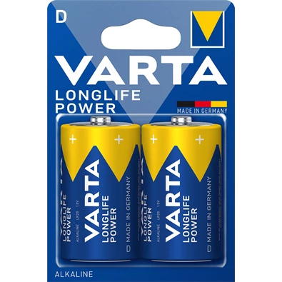 Varta 4920121412 Longlife Power D (LR20) alkáli góliát elem 2db/bliszter Varta 4920121412 Longlife Power D (LR20) alkáli góliát elem 2db/bliszter