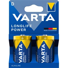 Varta 4920121422 Longlife Power góliát D (LR20) elem 2db/csomag (műanyagmentes csomagolás) Varta 4920121422 Longlife Power góliát D (LR20) elem 2db/csomag (műanyagmentes csomagolás)