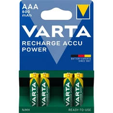 Varta 56703101404 Ready2Use AAA (HR03) 800mAh akkumulátor 4db/bliszter Varta 56703101404 Ready2Use AAA (HR03) 800mAh akkumulátor 4db/bliszter