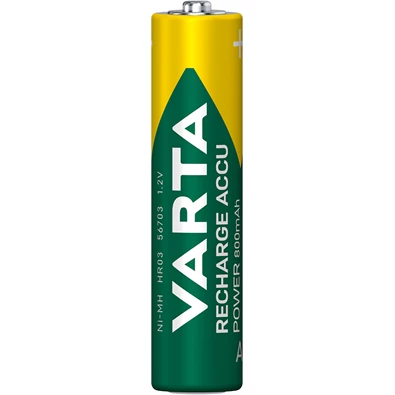 Varta 56703101494 AAA 800mAh NiMh akku 3+1 db/bliszter Varta 56703101494 AAA 800mAh NiMh akku 3+1 db/bliszter