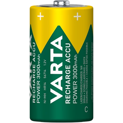 Varta 56714101412 Power bébi C 3000mAh akkumulátor 2db/csomag (műanyagmentes csomagolás) Varta 56714101412 Power bébi C 3000mAh akkumulátor 2db/csomag (műanyagmentes csomagolás)