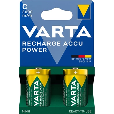 Varta 56714101412 Power bébi C 3000mAh akkumulátor 2db/csomag (műanyagmentes csomagolás) Varta 56714101412 Power bébi C 3000mAh akkumulátor 2db/csomag (műanyagmentes csomagolás)