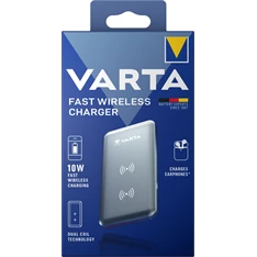 Varta 57912101111 ezüst vezeték nélküli gyorstöltő Varta 57912101111 ezüst vezeték nélküli gyorstöltő