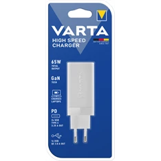 Varta 57956101401 High Speed 1xUSB/2x USB-C kimenet hálózati töltő Varta 57956101401 High Speed 1xUSB/2x USB-C kimenet hálózati töltő
