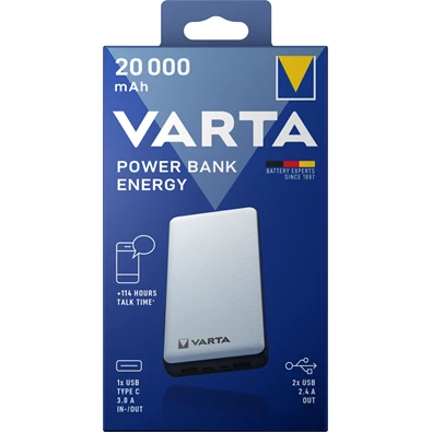 Varta 57978101111 hordozható 20000mAh Portable powerbank Varta 57978101111 hordozható 20000mAh Portable powerbank