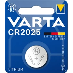 Varta 6025112401 CR2025 lítium gombelem 1db/bliszter Varta 6025112401 CR2025 lítium gombelem 1db/bliszter