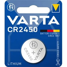 Varta 6450112401 CR2450 lithium gombelem 1db/bliszter Varta 6450112401 CR2450 lithium gombelem 1db/bliszter
