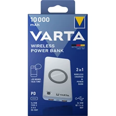 Varta Wireless 57913101111 hordozható 10000mAh power bank Varta Wireless 57913101111 hordozható 10000mAh power bank