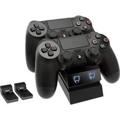 Venom VS2732 PS4 fekete dupla töltőállomás Venom VS2732 PS4 fekete dupla töltőállomás
