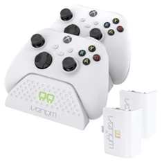 Venom VS2871 Xbox Series X & S fehér dupla töltőállomás + 2db akkumulátor Venom VS2871 Xbox Series X & S fehér dupla töltőállomás + 2db akkumulátor