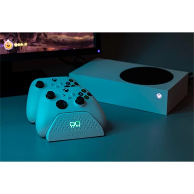 Venom VS2871 Xbox Series X & S fehér dupla töltőállomás + 2db akkumulátor Venom VS2871 Xbox Series X & S fehér dupla töltőállomás + 2db akkumulátor